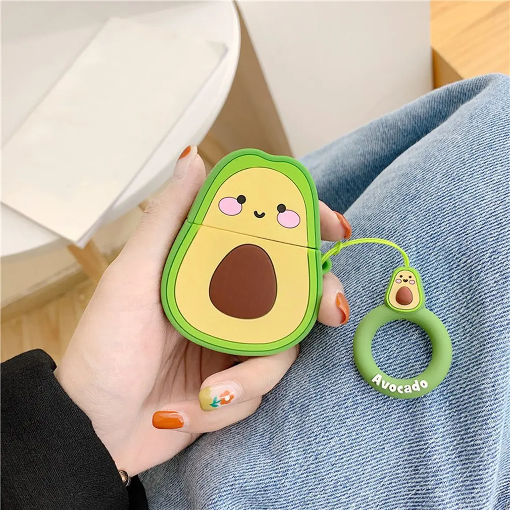 Персонализированный Чехол для наушников с клубничным авокадо чехол Airpods