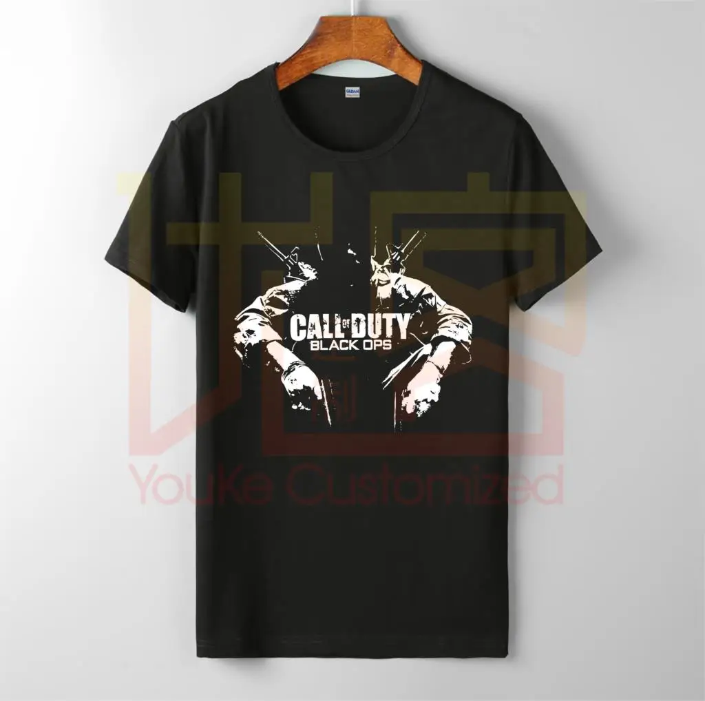 Официальная черная футболка с надписью Call Of Duty новая Лицензированная Мужская