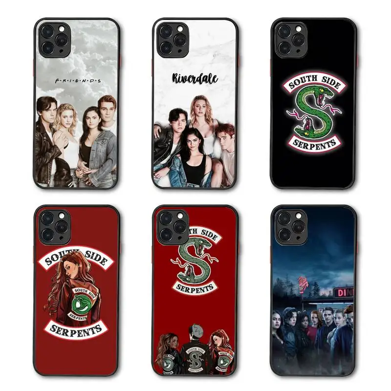 

The South Side Riverdale Phone Case Matte Transparent for iPhone 7 8 11 12 s mini pro X XS XR MAX Plus coque