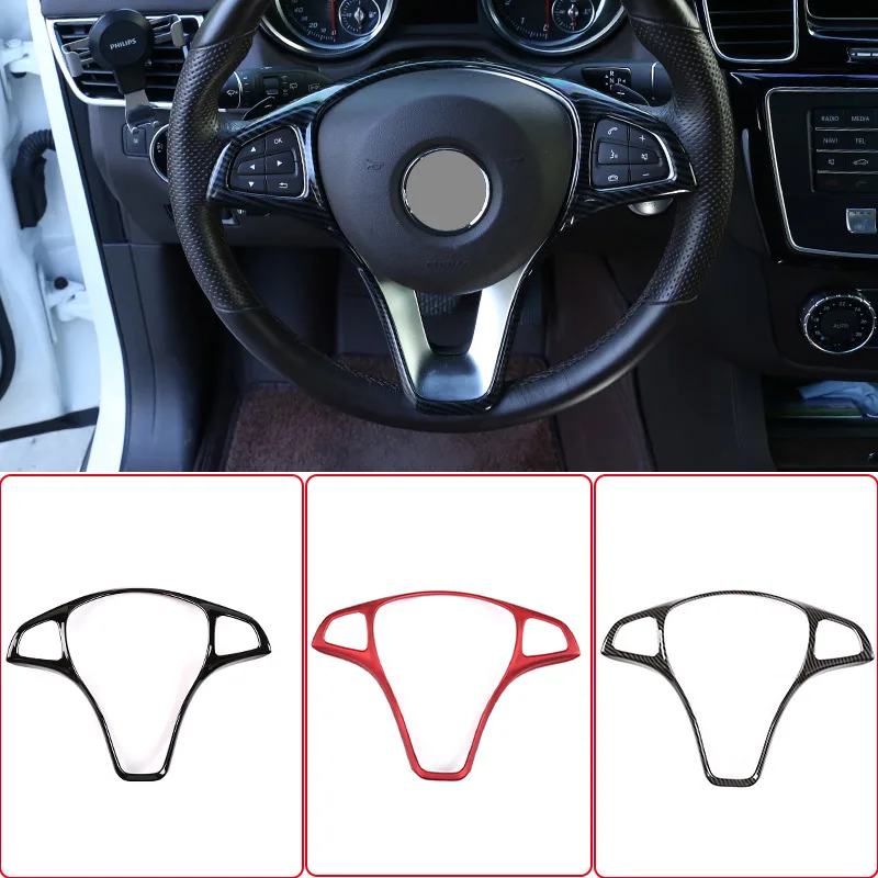 

Car Steering Wheel Frame Trim For Mercedes Benz A B C E GLA CLA GLC GLS GLE V Class W176 W246 W205 W213 W117 C117 X156 X253 W447