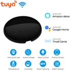 Универсальный умный 3-в-1 ИК пульт дистанционного управления Wi-Fi Tuya для умного дома управление для телевизора DVD Audi AC кондиционер работает с Alexa Google Home