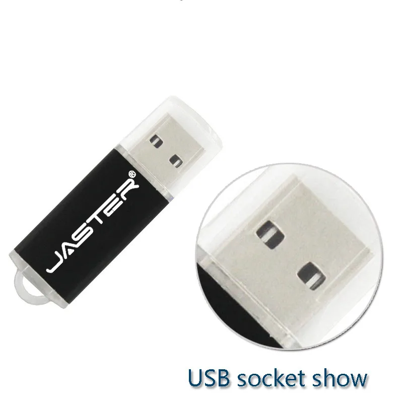Бренд JASTER, новинка, Usb флеш-накопители, реальная емкость, USB 2,0, флеш-накопитель, 4 ГБ, 8 ГБ, 16 ГБ, 32 ГБ, 64 ГБ, 128 ГБ, оригинальная Флешка U Stick