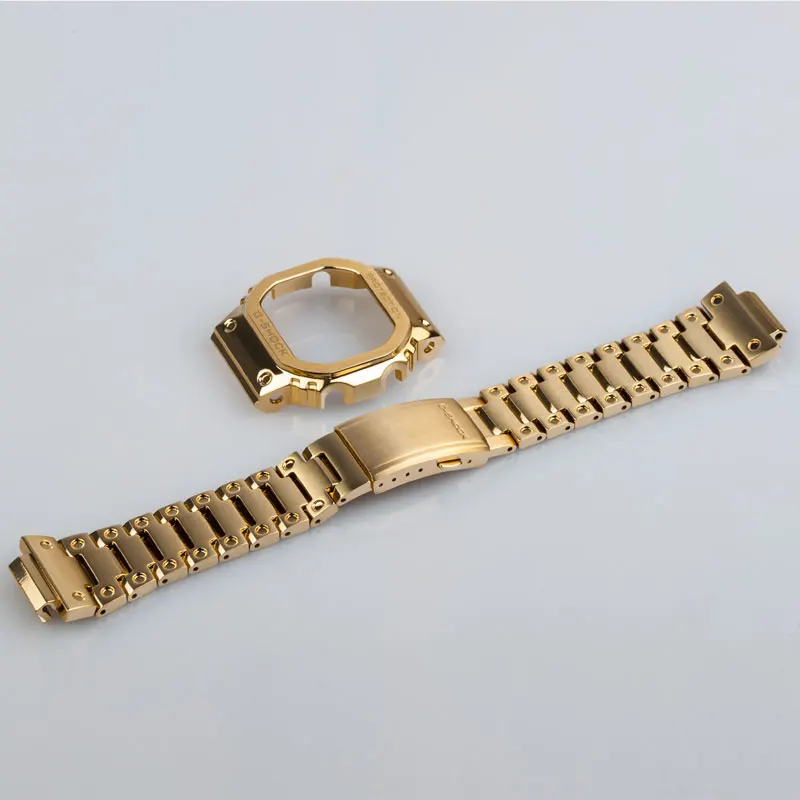 

Remodel Band +Case GW-B5600 DW5600 5610 for Casio G-shock Replacment Band Strap Watch Band Bezel 5600 Metal GWM5610 GW5000