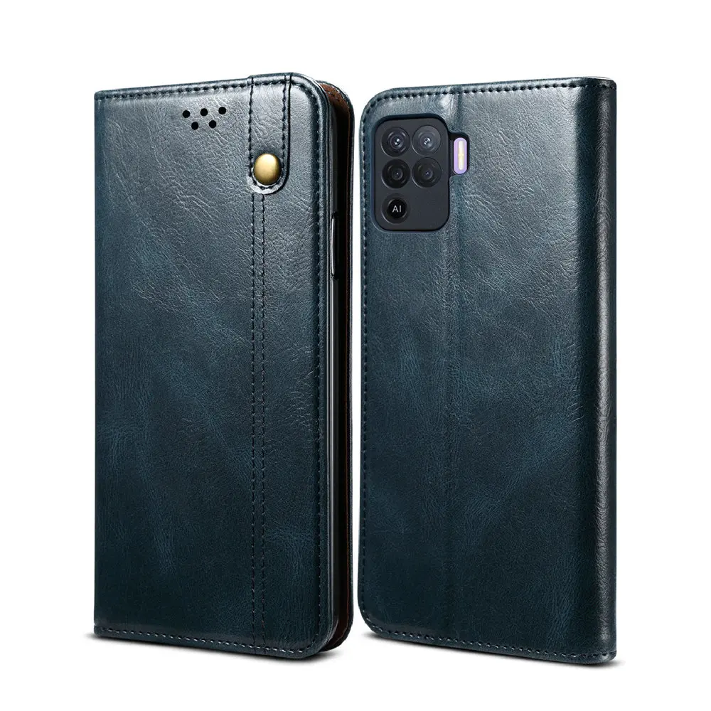 

Luxury Leather Magnetic Book Case for OPPO A94 4G Flip Cover Bumper Bumper Shell Bags OPPO A94 Case OPPO A 94 Wallet