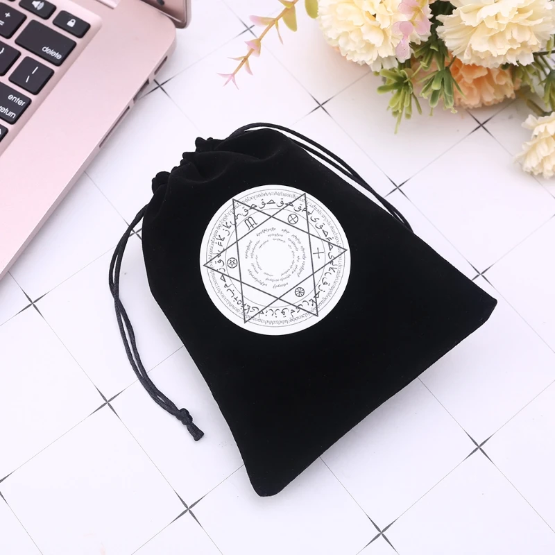 Бархатная сумка для хранения карт мистическая Волшебная Сумочка гадания ручная
