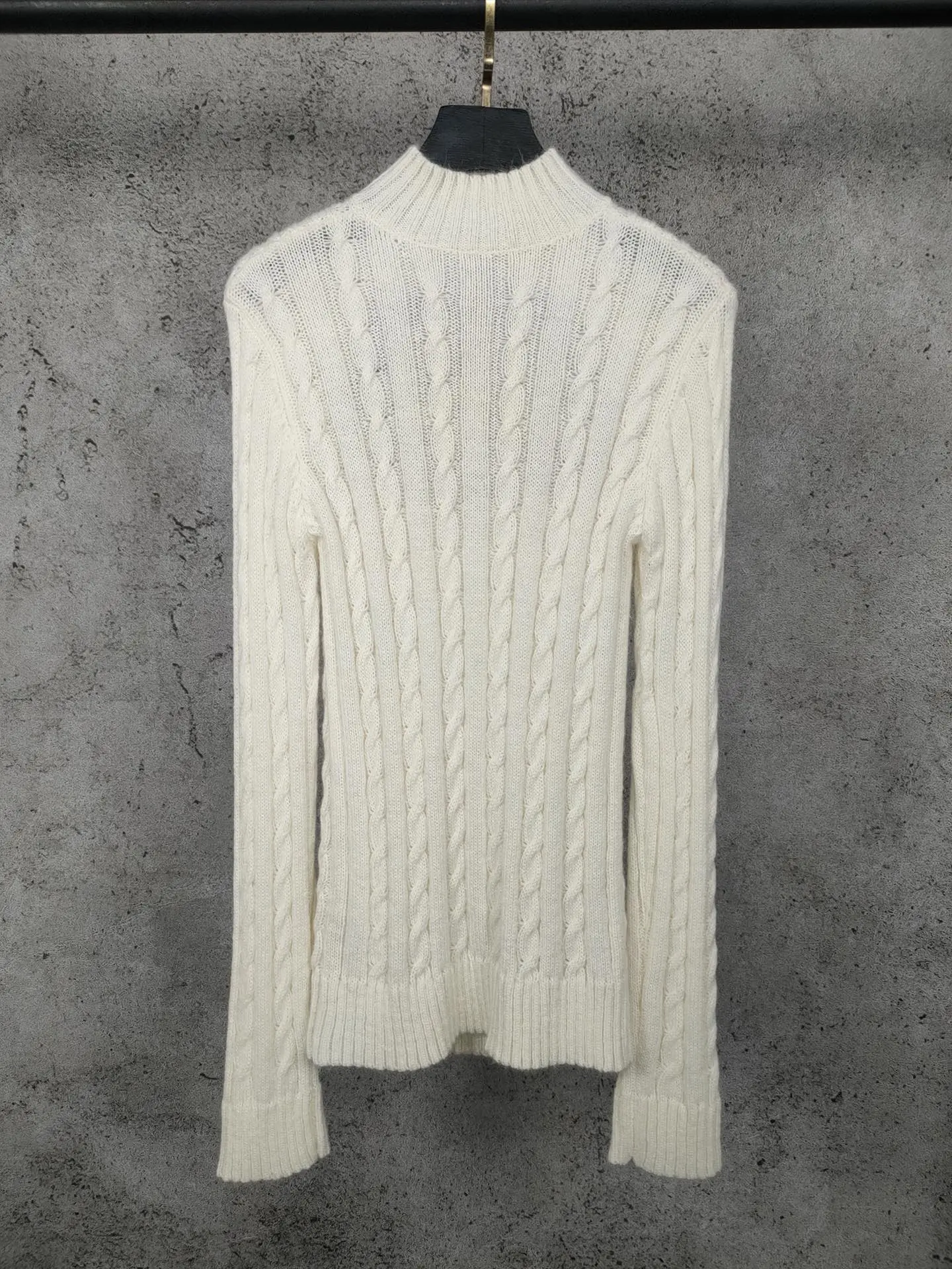 ladies 2021 new fashion long sleeve sexy casual solid color hollow wool base 1202