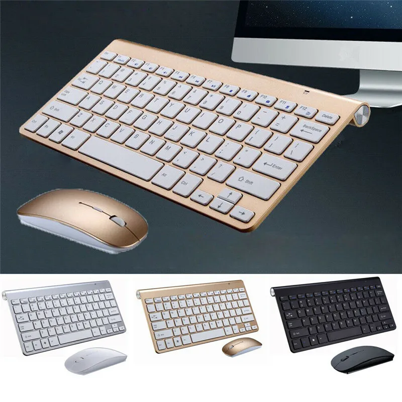 Беспроводная Bluetooth клавиатура и 2 4 ГГц оптическая мышь для компьютера Mac Apple |