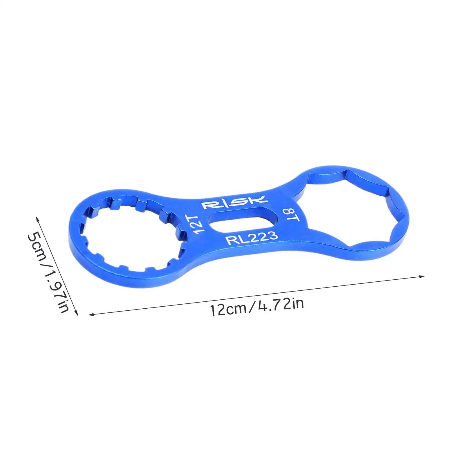 

RISK Aluminum Bicycle Front Fork Repair Tool For SR Suntour XCR/XCT/XCM/R.ST MTB Bike Front Fork Cap Wrench Disassembly Tools