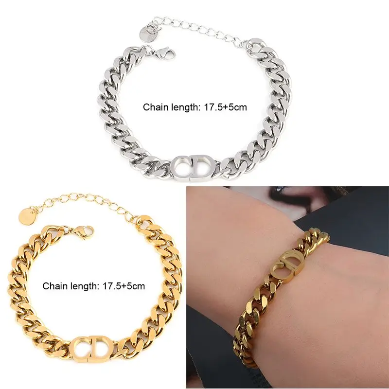 

Thick Chain Rings Punk Stainless Steel Rings For Women Fashion Finger Women's Rings Gold Ring Jewelry