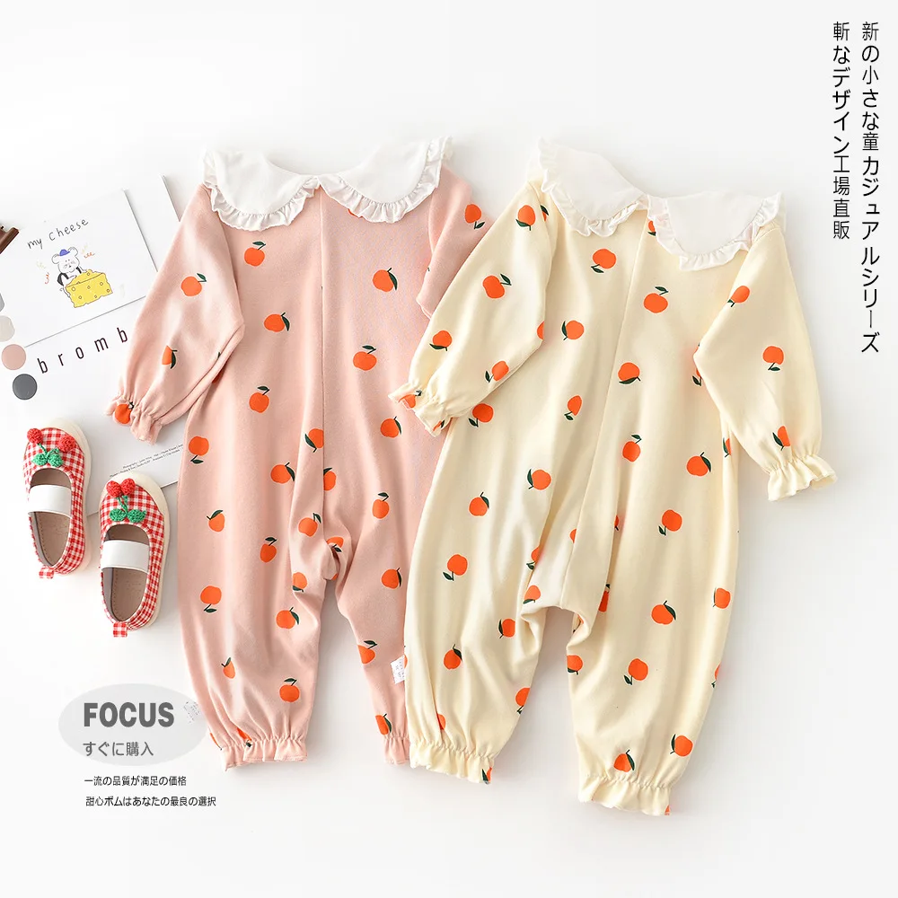 WLG/Комбинезоны для маленьких мальчиков и девочек Сезон весна-осень Розовый