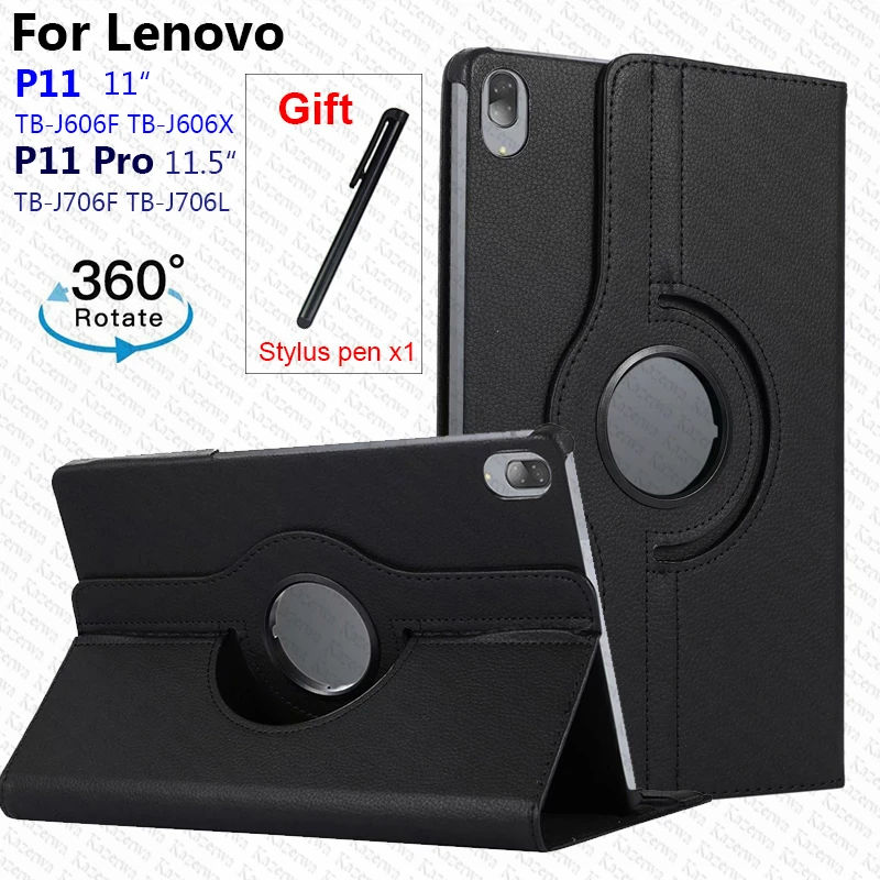 360 Degree Rotating Stand Tablet Cover Lenovo Tab P11 Pro 11.5inch Case 2020 TB-J706F/TB-J706L /P11 11 inch Case TB-J606F/X Case 360 Degree Rotating Stand Tablet Cover Lenovo Tab P11 Pro 11.5inch Case 2020 TB-J706F/TB-J706L /P11 11 inch Case TB-J606F/X Case