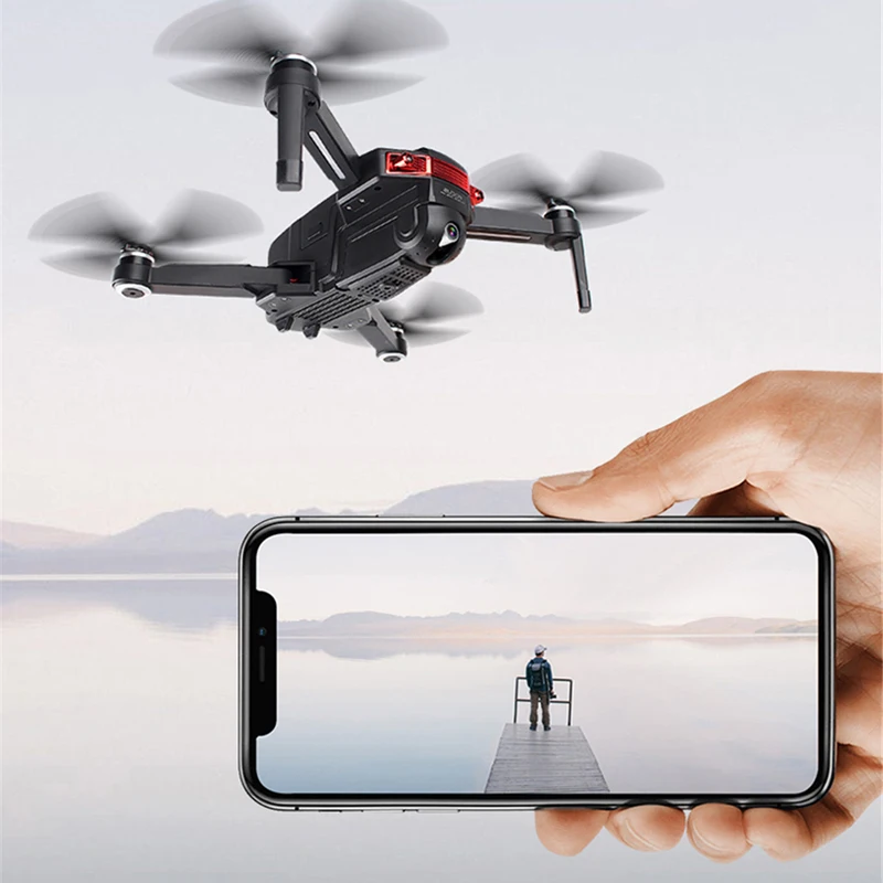 X46G 5G Wi Fi FPV gps с 4K широкоугольной двойной камерой бесщеточный складной