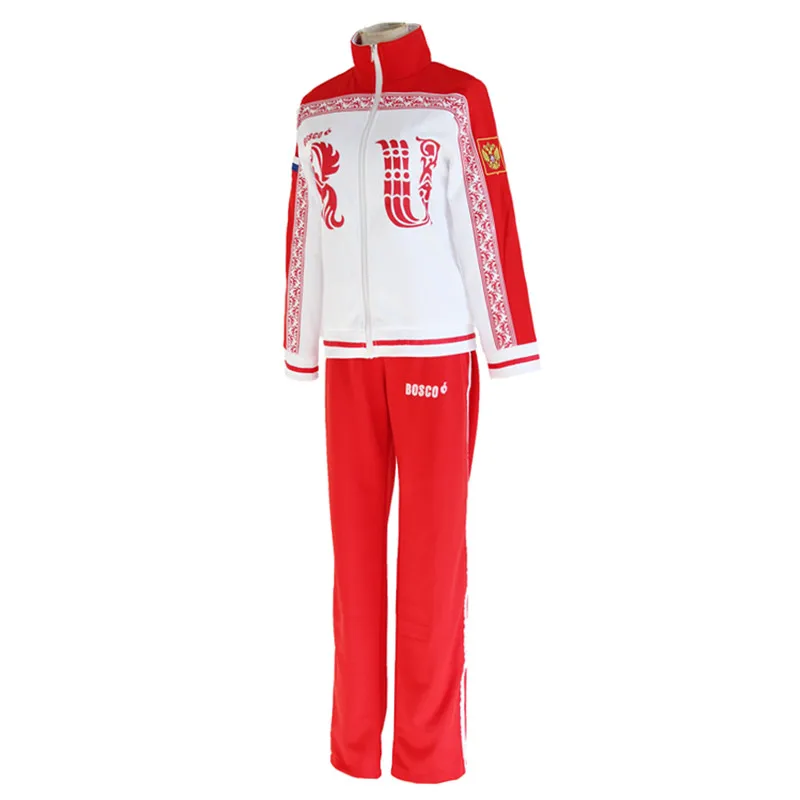 Аниме Yuri on Ice Косплей Костюм Виктора Никифорова костюм на Хэллоуин синие куртки