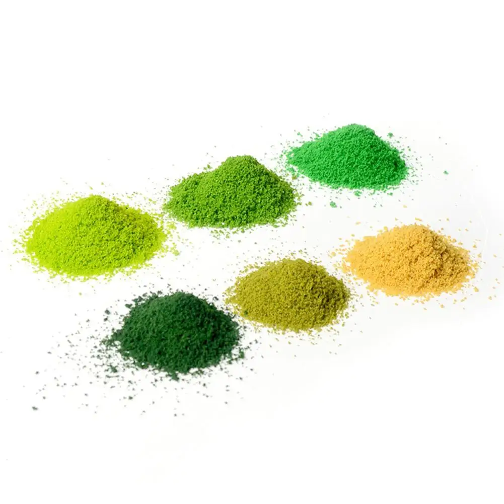 

500g Artificial Grass Powder Turf DIY Fairy Garden Landscape Sandbox Accessory Handmade Toy