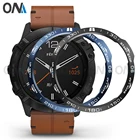 Металлическая рамка для Garmin Fenix 6 6X Pro сапфировое кольцо Защитная крышка Fenix 3 HR 5 5X Plus защитные аксессуары для часов