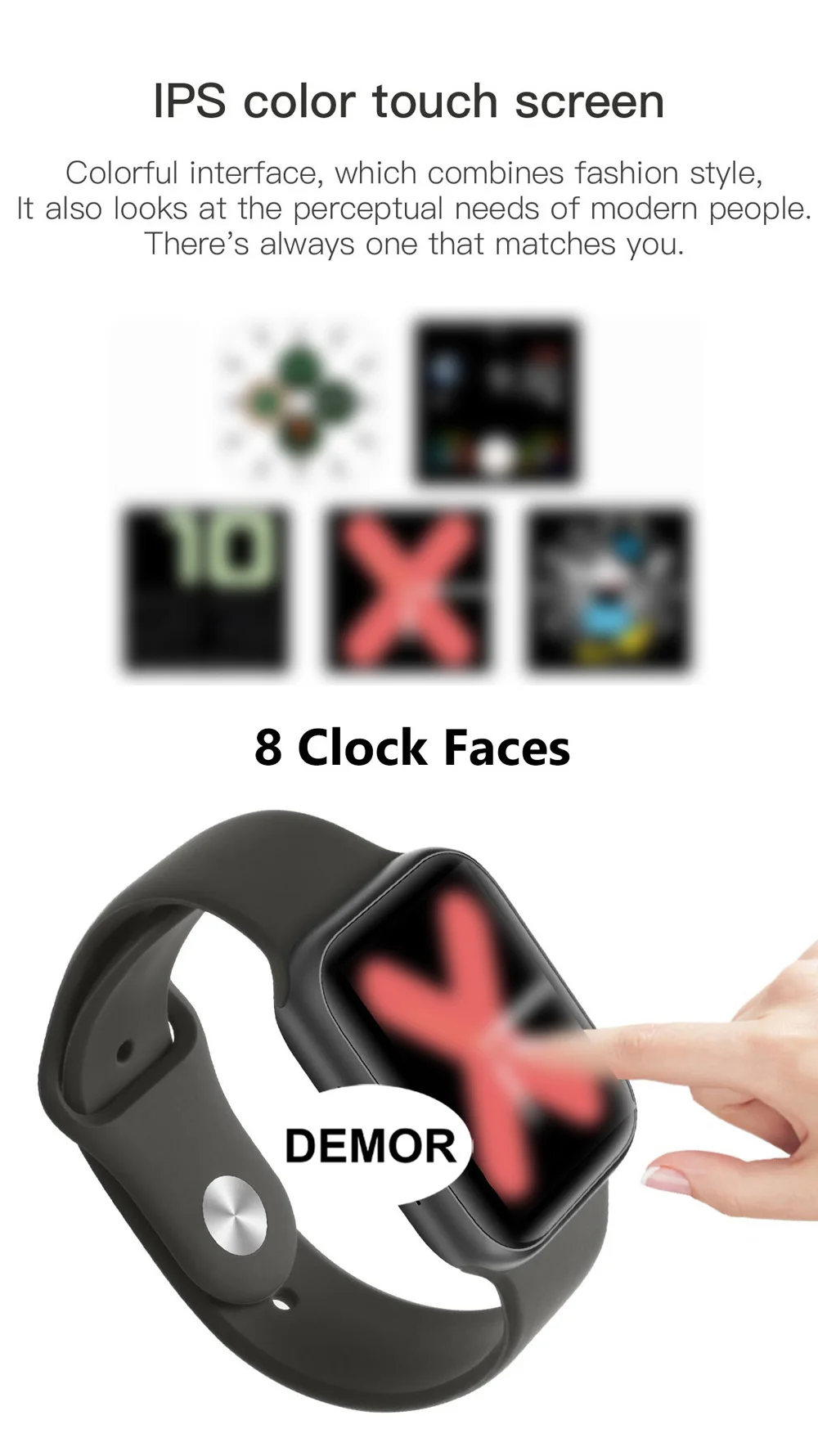 DEMOR IWO 11 gps умные часы серии 5 44 мм монитор сердечного ритма MTK2503 спортивные умные часы для Apple iOS 9 iPhone 10 X Android телефон