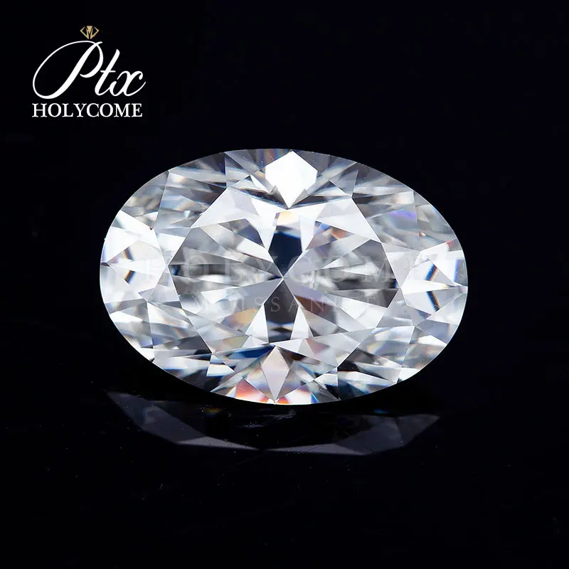 Овальная огранка 6x8 мм россыпью moissanite бриллиантовые драгоценные камни цена за