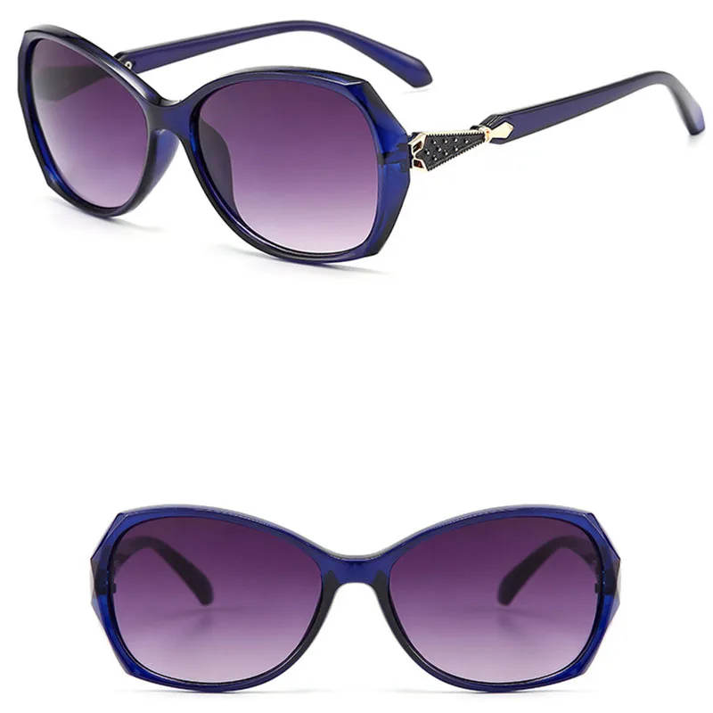 RBROVO Роскошные негабаритные Солнцезащитные очки женские Ретро брендовые