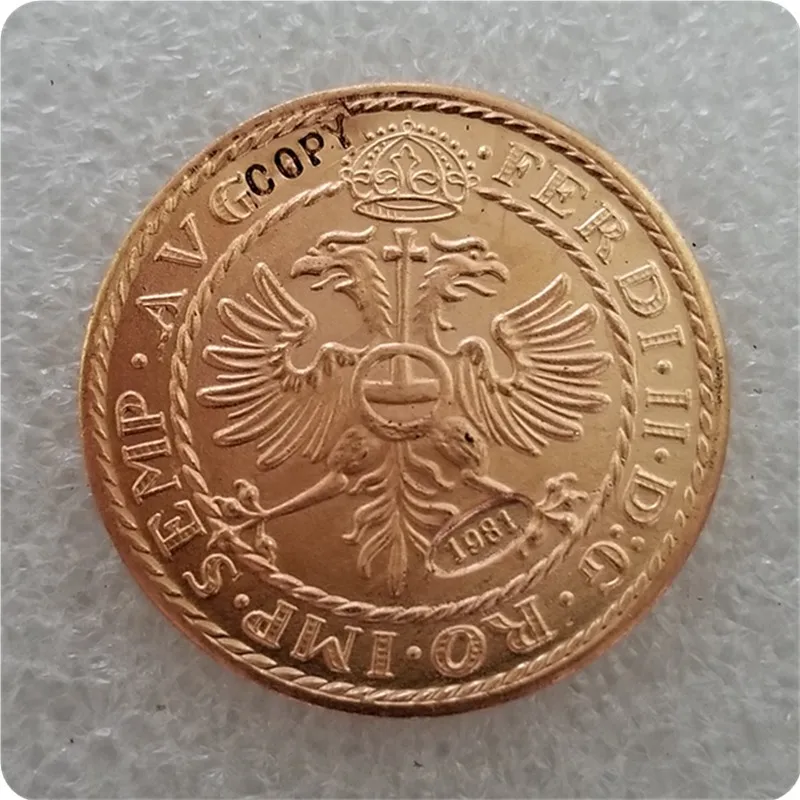 Редкая 1624 медная Европейская монета 31 мм (1981) копия юбилейных монет монеты