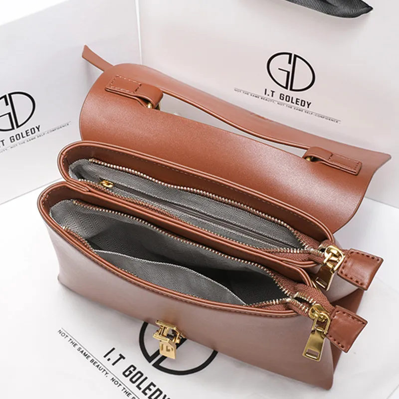 

2021 New Fashion High-quality Leather Tote Handbag Luxury Designer Large-capacity Crossbody Shoulder Bag Sac Luxe Femme Cc Gg