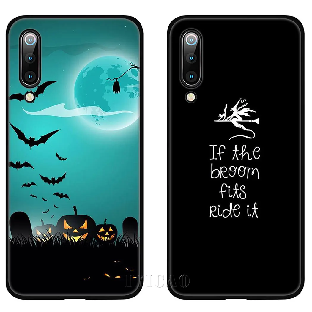 Halloween Witch Horror Soft Silicone Case for Xiaomi Mi A3 Pro A2 Lite A1 5X 6X MAX 3 Mix 2S F1 TPU Cover | Мобильные телефоны и