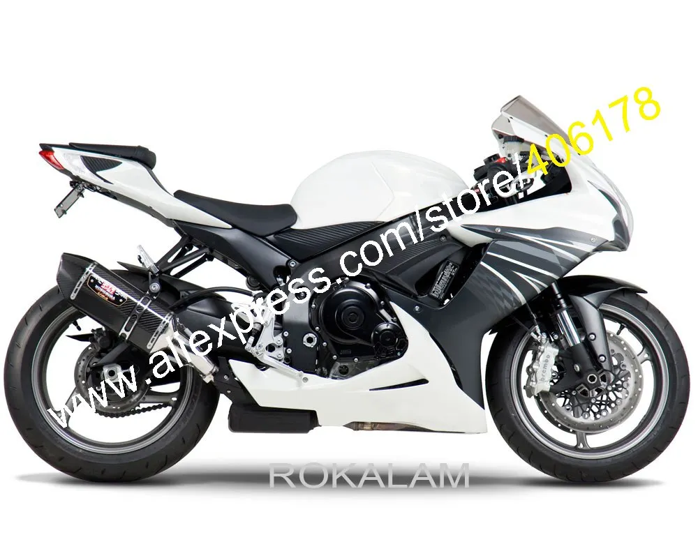 K11 для Suzuki GSXR600 GXS-R 600 GSXR 750 2011 2012 2016 GSXR750 черные белые Обтекатели (литьё под