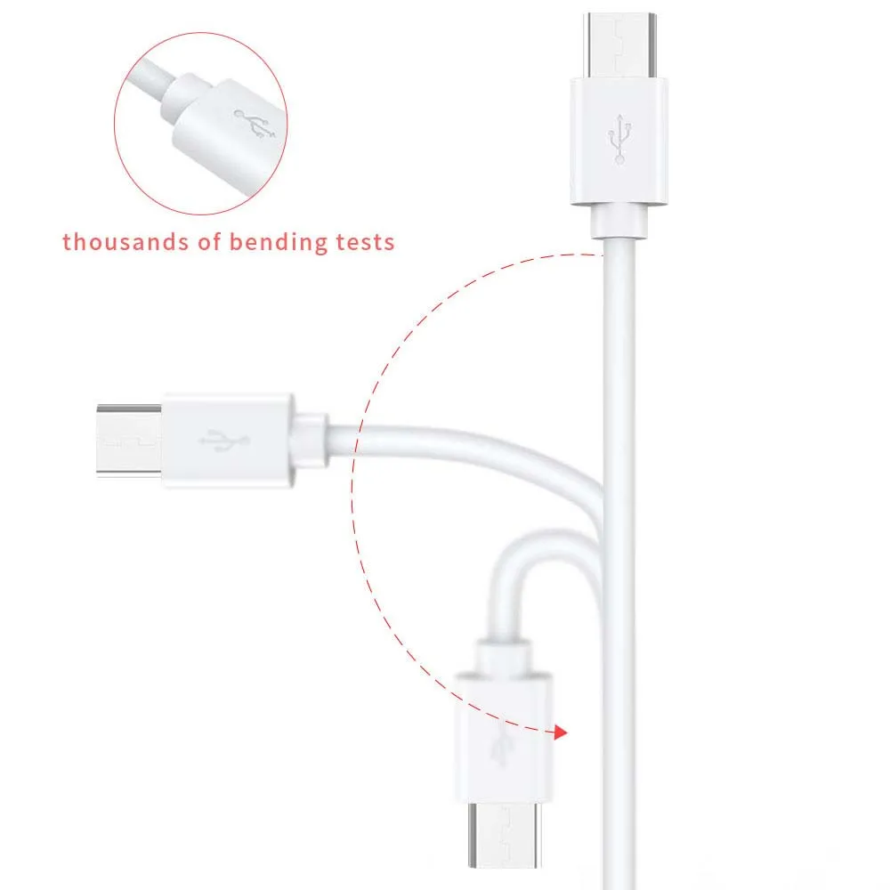 1 м Micro USB кабель 2 4 Быстрый зарядный для передачи данных и зарядки устройства Samsung