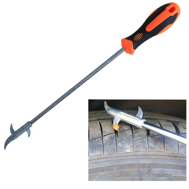 CARPRIE New Arriving Tire Repair Tools 1PC Long Handel Car Cleaning Stone Tool Groove Broken Remover 90726 |