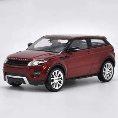 Aurora-Red Высокое качество подарок 1:24 Defender внедорожный сплав модель, моделирование литья под давлением дверь оттяните назад Коллекция Модель - Цвет: Aurora-Red