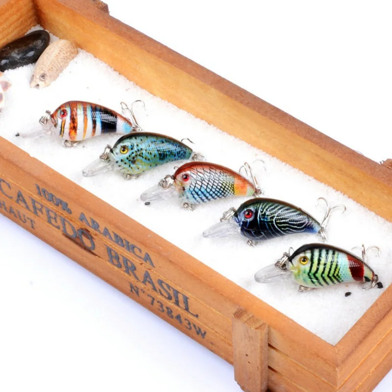 Рыбалка Topwater искусственные окунь рыба кренкбейты рыболовные приманки наживки