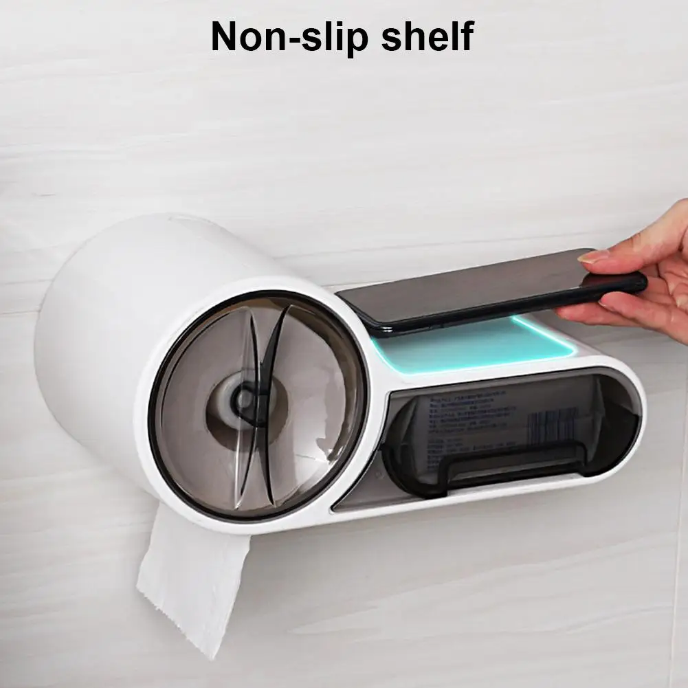 Настенный держатель для туалетной бумаги самоклеящаяся коробка стандартная