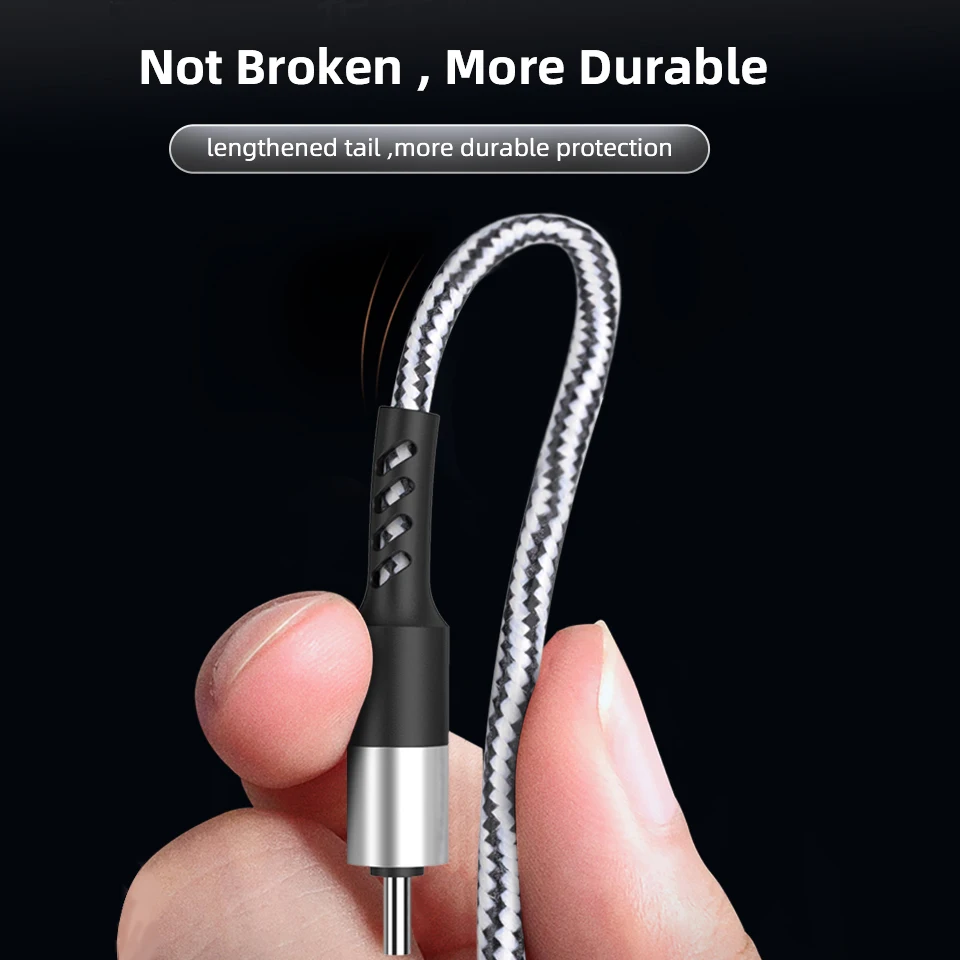 3 в 1 Micro Usb мульти кабель для быстрой зарядки Type C 3в1 Tipo зарядного устройства Kabel