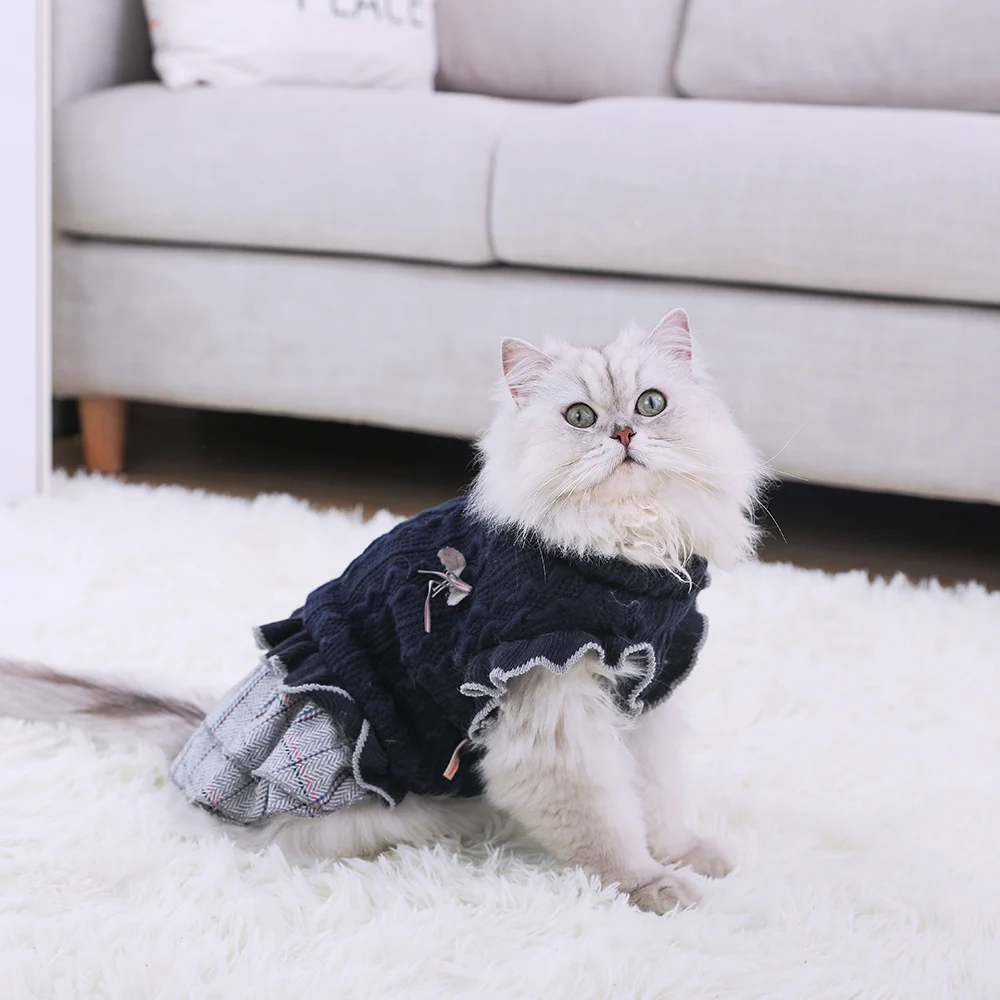 HOOPET собака одежда теплая vestidos para perritas верхняя для щенков костюм животного пальто