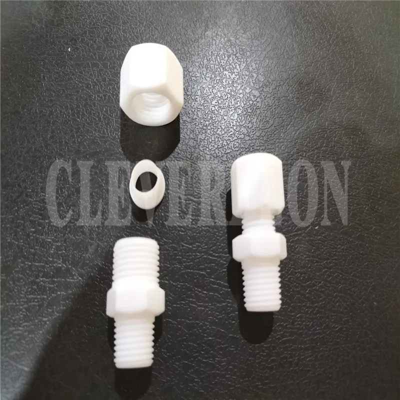 NPT1/4 конец 3/8 ПРЯМОЙ СОЕДИНЕНИЕ PTFE F4 фитинг | Канцтовары для офиса и дома