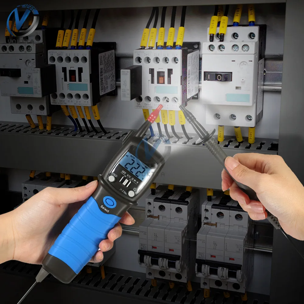 Портативный цифровой мультиметр в виде ручки измеритель сопротивления