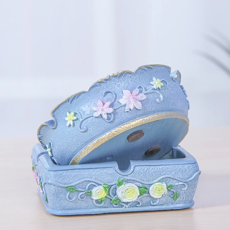 Креативная пасторальная полимерная пепельница украшение для гостиной