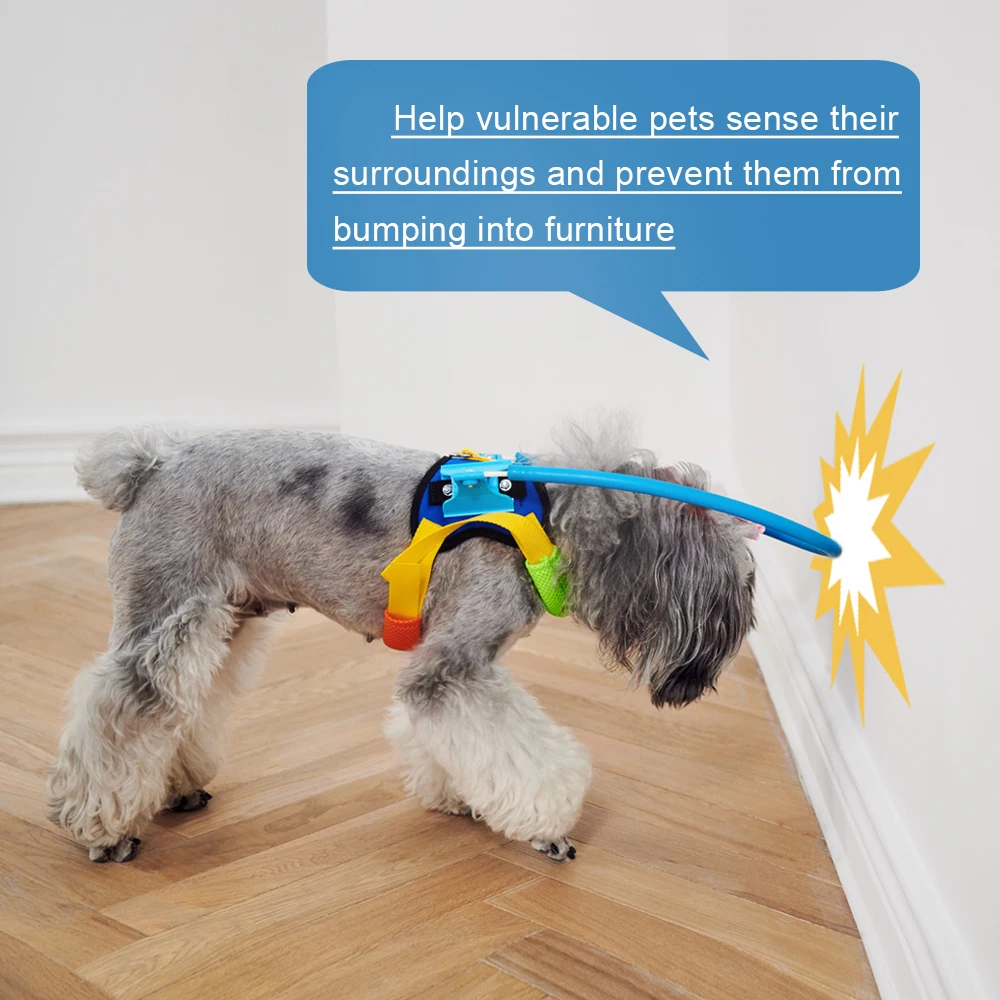 Blind Pets Anticollision Protection Collar Harness Anti-collision Ring Lightweight For Cat Dog Supplies | Дом и сад