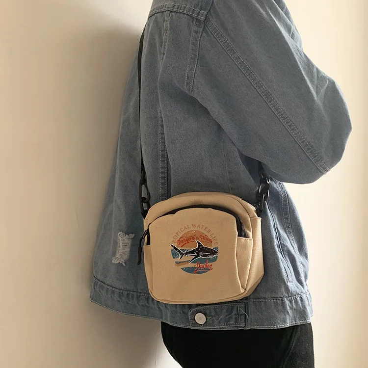 

Mini Women's Bag Canvas Handbags Small One Shoulder Crossbody Bags for Women 2021 Ladies Purse Phone Case Vogue Bolso Mujer