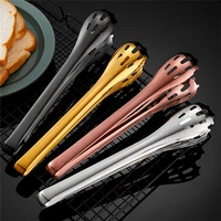 304 stainless steel long hands kitchen food tongs egg bread noodle salad clamp barbecue clip kitchenware cooking utensils