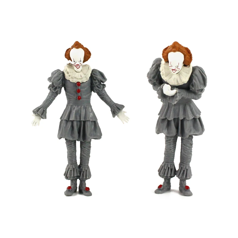2 шт./лот 8 см Фигурки из фильма клоун модель игрушки подарки для Хэллоуина игровой