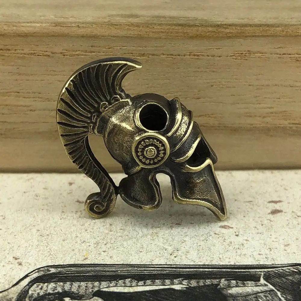 EDC латунные бусины для ножей ремешок шлема бисер Паракорд DIY подвеска|Паракорд| |