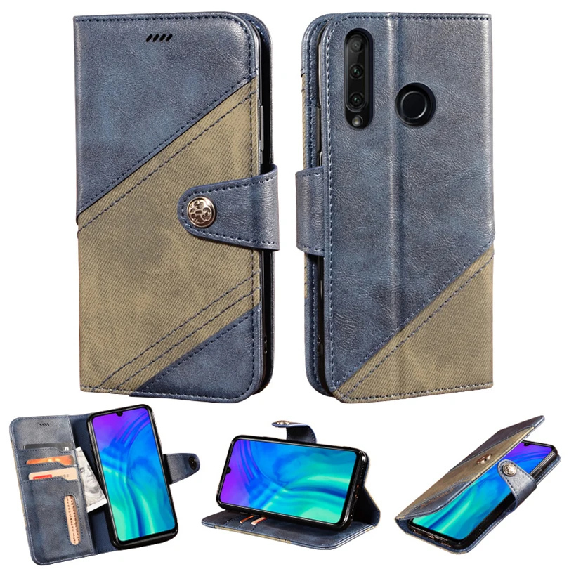 Чехол книжка для Honor 10i противоударный чехол на магните телефона кожаный huawei 10i/HRY