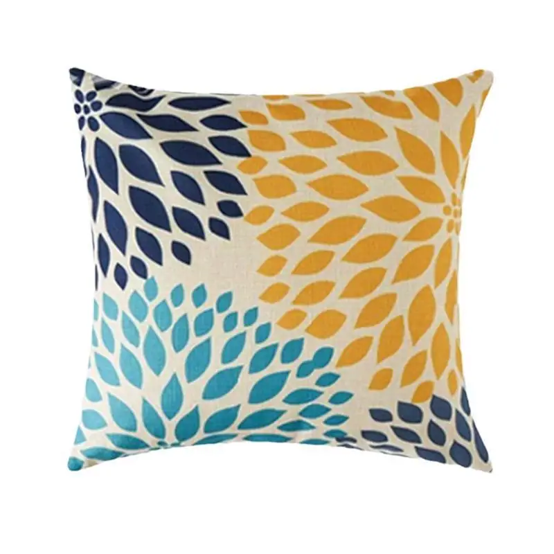 

Four Corners Small Ellipse Pattern Cushion Cover Printed Birds For Bedroom Flowers Pillowcase Pillows Decor Home Skin Peach I3D0