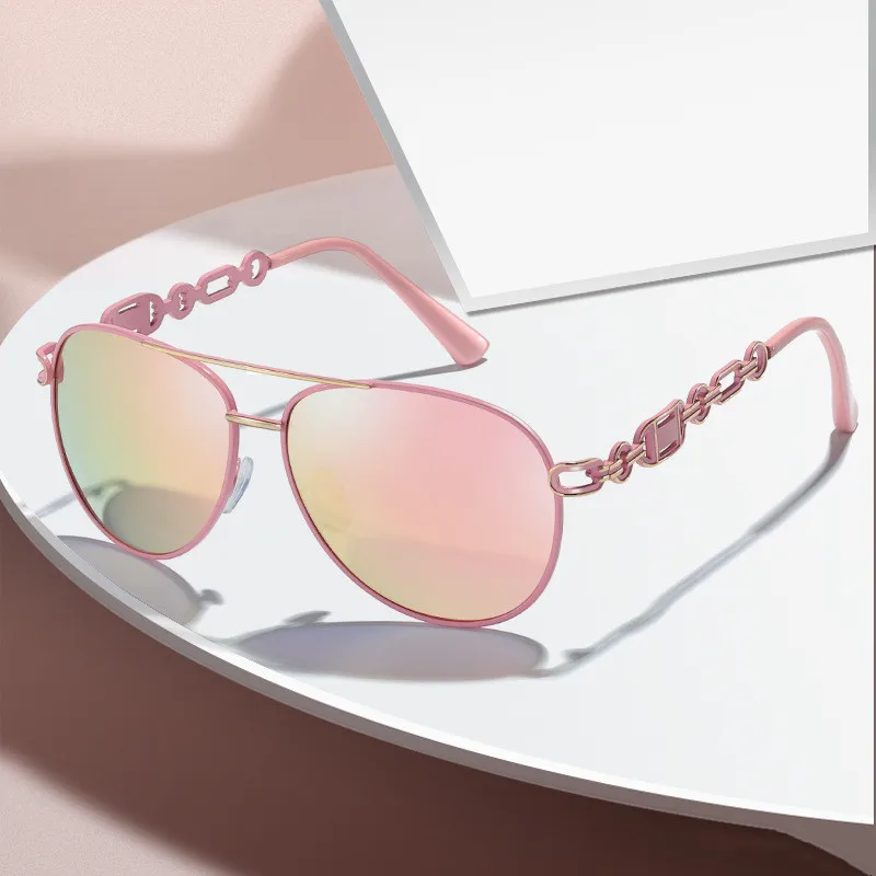 

Brand Design Vintage Metal Hollow Driving Sun Glasses Women Polarized Sunglasses UV400 Shades Riding Eyewear Fishing Glasses