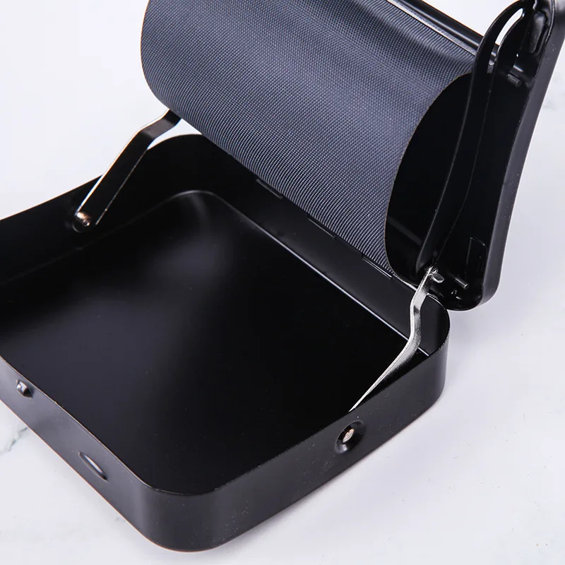 Табачная коробка ручной ролик черный 70 мм/78 мм Металлический Бокс Тип