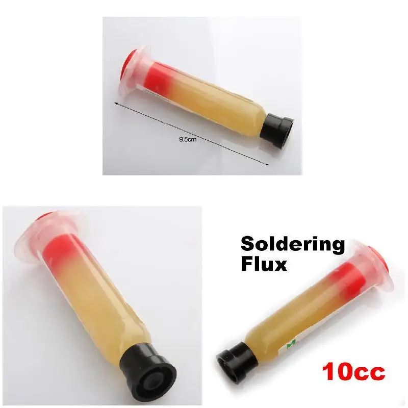 

Hot Sale 10cc Flux Soldering Paste Weak Acid SMD Grease SMT IC Repair Tool Solder PCB Dropship