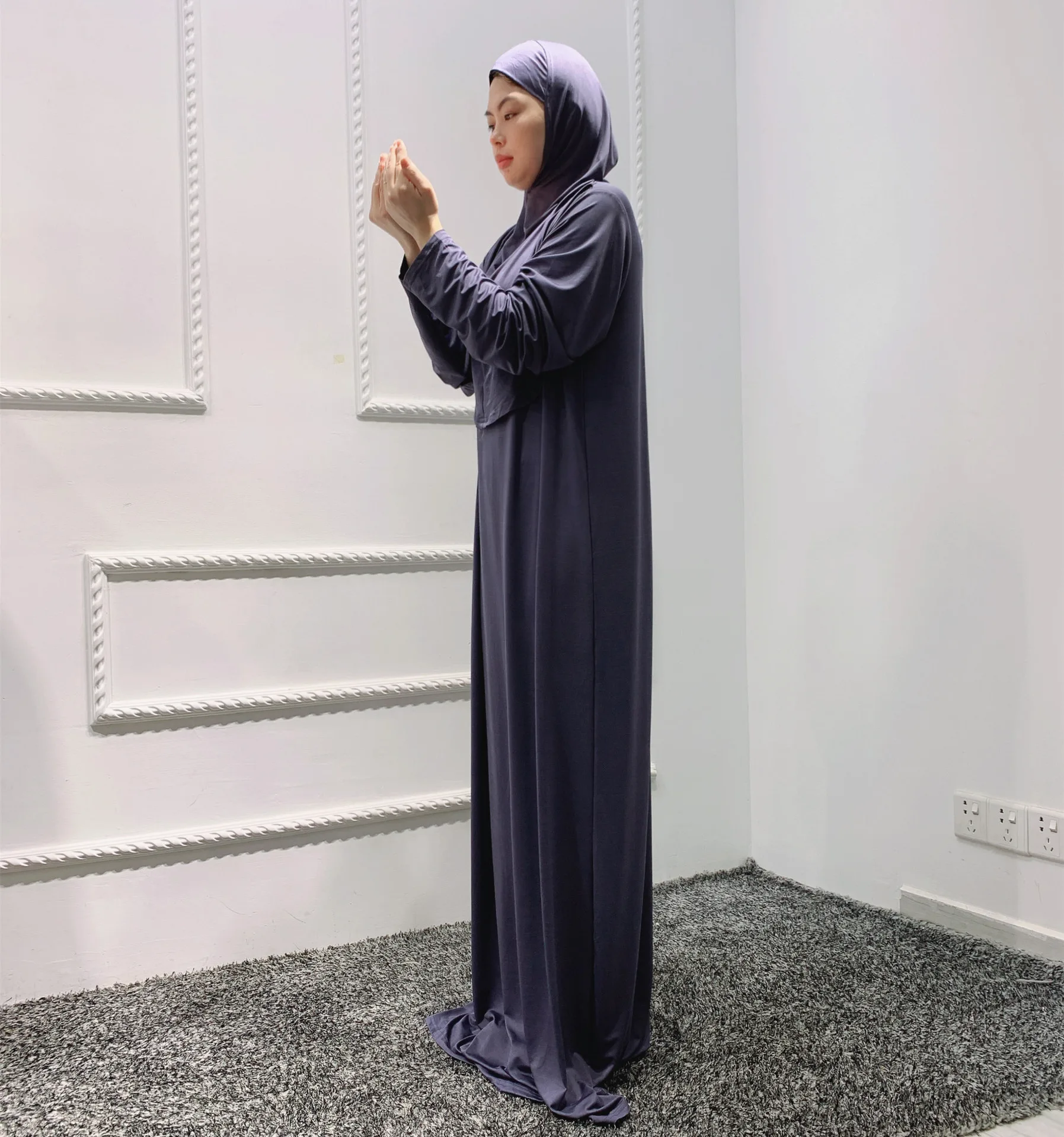 Eid Moubarak женское Abay Дубай Турция ислам мусульманская мода хиджаб Молитвенное