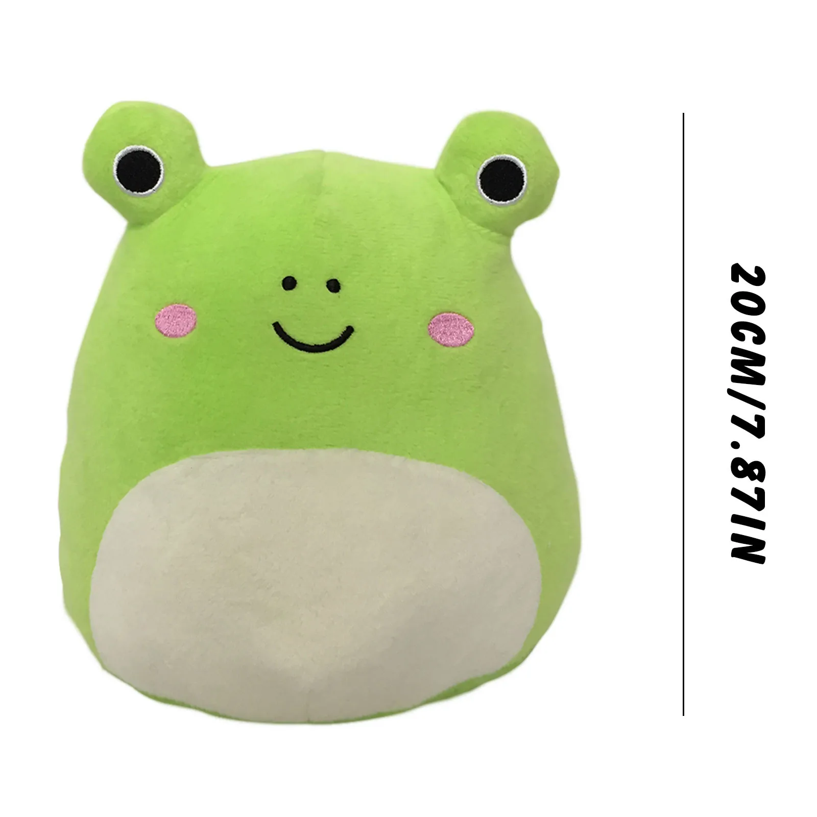 

3d Frog Pillow Soft Waist Cushion Plush Stuffed Toy Decoration Gift Animal Toy Stuffed Cushion Decor Birthday Gift For Kids