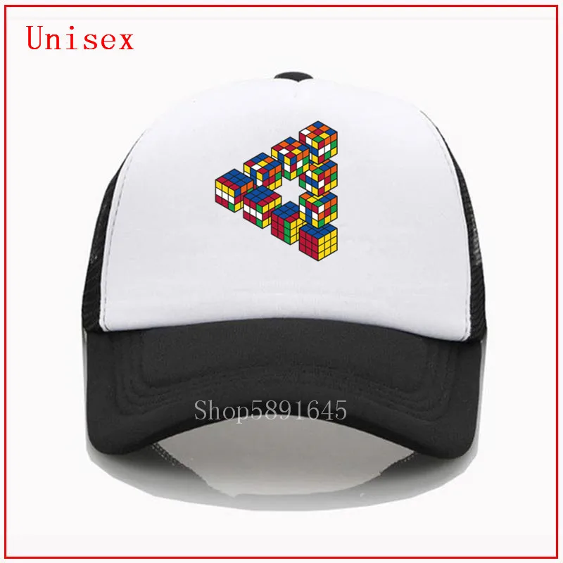 Женские и мужские треугольные бейсболки Penrose с оптической иллюзией бейсболка