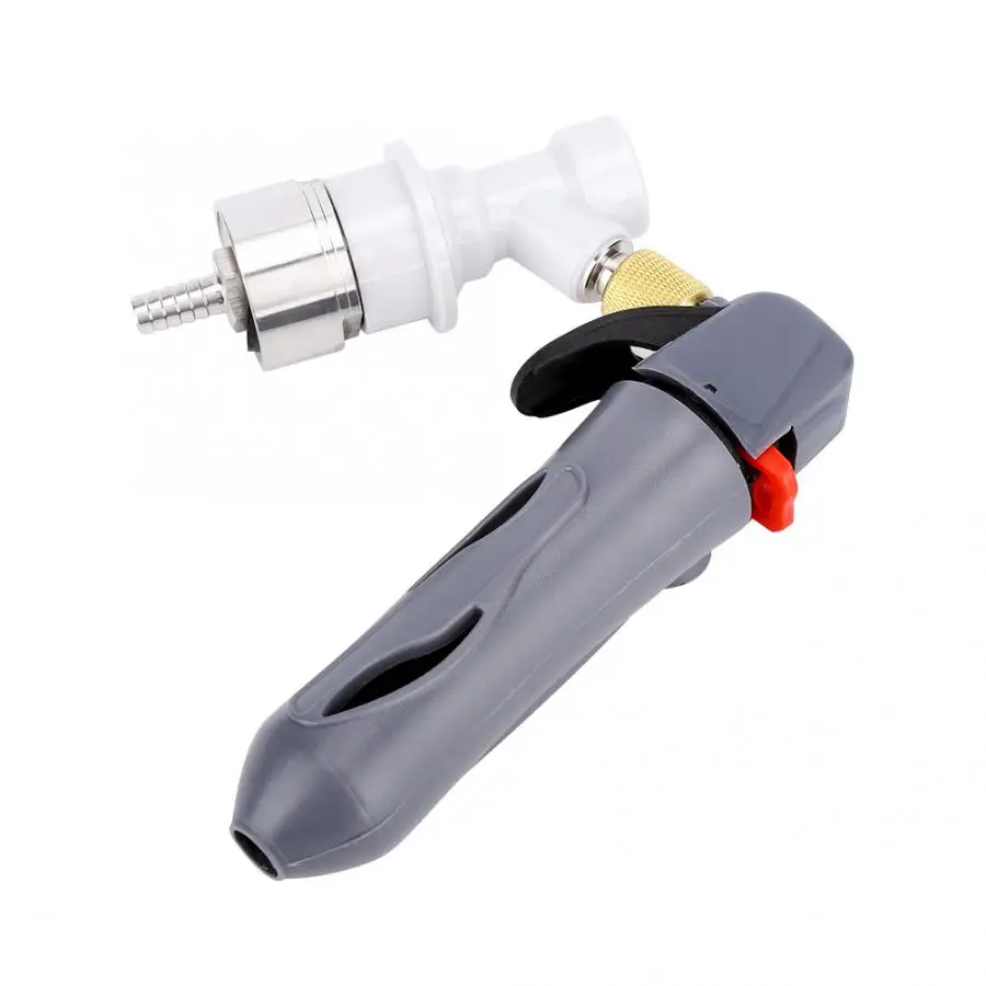 Металлическая Питьевая солома ручной держатель под давлением CO2 набор для